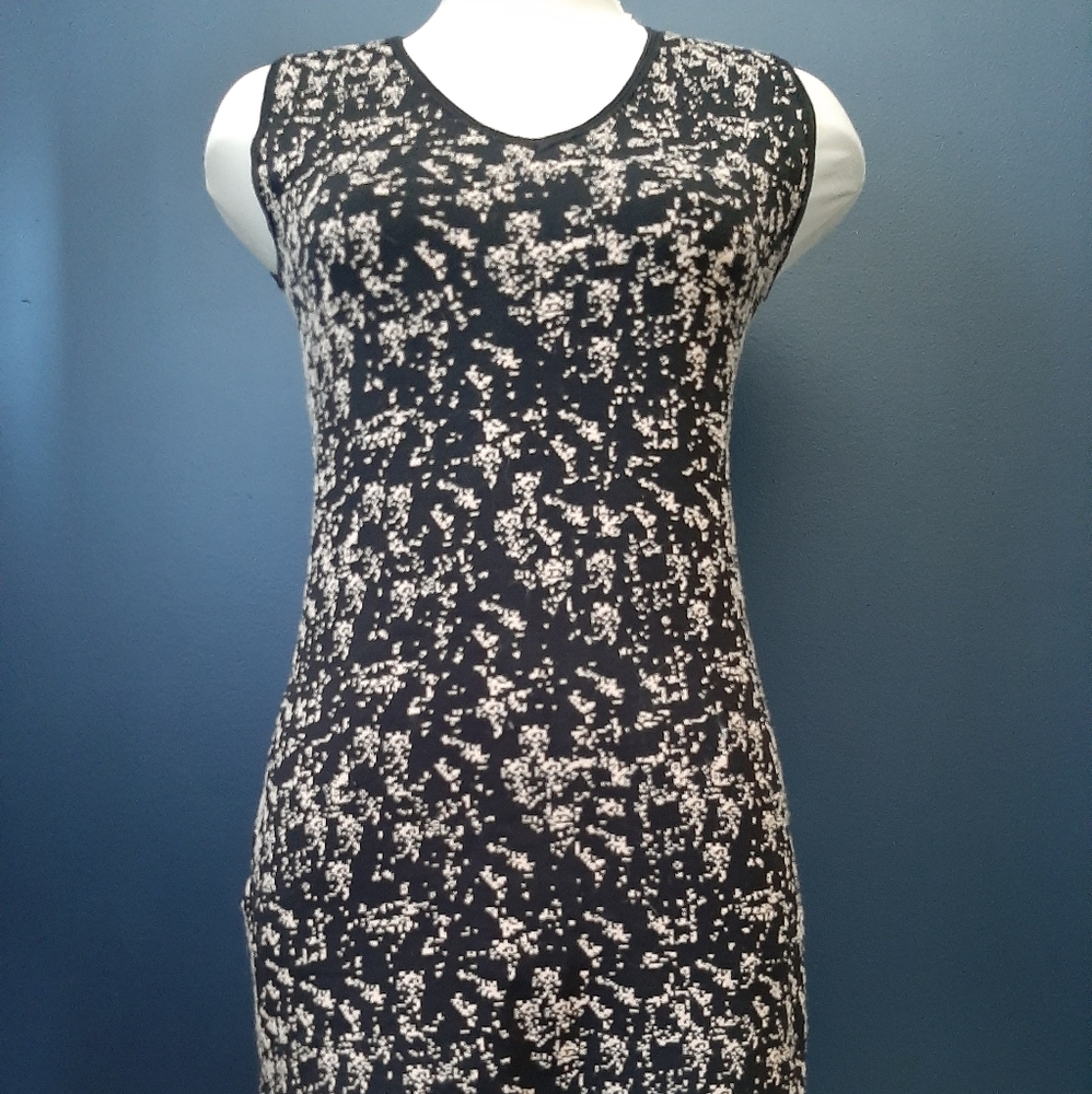 Speckled stretchy dress